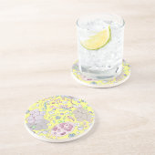 黄色の微生物学 コースター (側面)