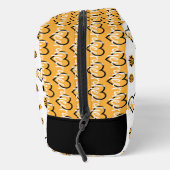 黄色の応援ハート、ポンポン、メガフォンパターン ドップキット (右)