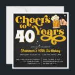 黄色の応援マイルストーン誕生日パーティーの招待<br><div class="desc">年齢に合わせて文言を変えられる！おもしろいレトロレタリングはっきりしたは黄色で、背面にパターンが一致する。ヴィンテージビールイラストレーションはこのテーマの魅力を追加する。50歳素晴らし、60歳、70歳、80歳、90歳、100歳の誕生日のパーティーに招待状する方法や、年齢を問わず！デザインの右側カスタムにある[このデザインテンプレートを編集する]ボックスまたは青い[文字を編集すクリックる]ボタンを使用しての配置を行うと、フォントと色を変更しカスタマイズて、このデザインに追加の情報や画像を追加します。クリックカスタマイズ「続く」を選択して完全な編集オプションを開く。調整もし品(サンキューカード等)が必要な場合は連絡ご注文をカスタムお願い。****要カスタム求の場合は救済、この商品をカートに入れないで。代わりに、電子メールでリクエストをlauraliseprovencher@gmail.comに送る商品へのリンクが利用可能になった時点で電子メールで送信される。そのリンクを使用して注文を行うことができる。48時間まで許可して。</div>