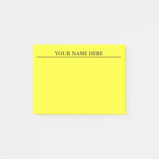 黄色の投稿Itメモ ポストイット (正面)