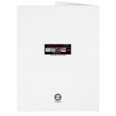 黄色の抽象芸術カード (裏面)