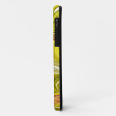 黄色の抽象芸術パターン Case-Mate iPhoneケース (裏面/左)