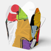 黄色の抽象芸術優先ボックス フェイバーボックス (オープン)