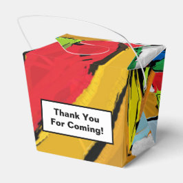 黄色の抽象芸術優先ボックス フェイバーボックス