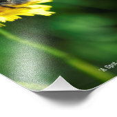 黄色の斑点 フォトプリント            (角)