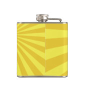 黄色の日が差すこと「名前の追加」 フラスク (裏面)