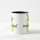 黄色の日焼けしたパイナップル マグカップ (中央)