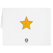 黄色の星 (裏面横)