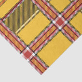 黄色の格子状ティッシュペーパー 薄葉紙 (詳細)