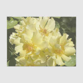 黄色の植物の花 薄葉紙