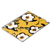 黄色の椿、スケッチーフローラヴィンテージ。 ノートブック (左側)