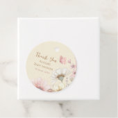 黄色の水カラーフローラメッセージカード フェイバータグ (インサイチュ)