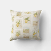 黄色の水仙の花 クッション (裏面)