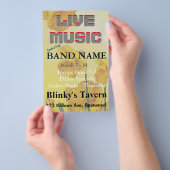 黄色の水仙 水仙 レトロ ヴィンテージ チラシ (ハンドル)