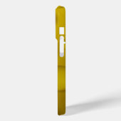 黄色の水滴の背景 Case-Mate iPhoneケース (裏面 / 左)