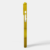 黄色の水滴の背景 Case-Mate iPhoneケース (裏面 / 左)