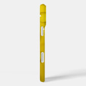 黄色の水滴の背景 Case-Mate iPhoneケース (裏面 / 右)