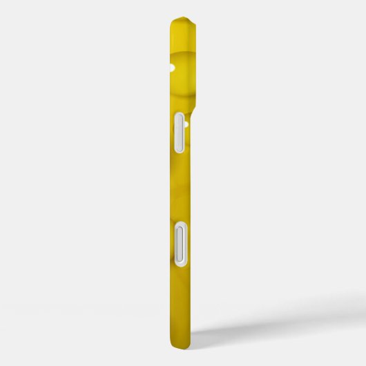 黄色の水滴の背景 Case-Mate iPhoneケース (裏面 / 右)