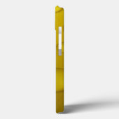 黄色の水滴の背景 Case-Mate iPhoneケース (裏面 / 左)