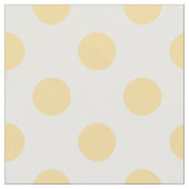 黄色の水玉模様 ファブリック (クローズアップ)