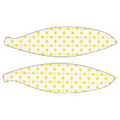 黄色の水玉模様、水玉模様パターン、ドット点々のある、 バスケットボール (パネル)