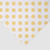 黄色の水玉模様 薄葉紙 (詳細)
