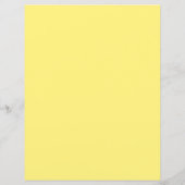 黄色の水色のバラパターン (裏面)