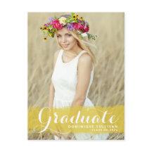 黄色の水色スプラッシュフォト卒業