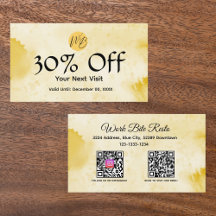 黄色の水色レストランQrコードメニューと