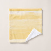 黄色の水色抽象芸術のミニマリズム#1 #minimal バスタオルセット (ウォッシュタオル)