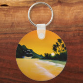 黄色の海.jpg キーホルダー (正面)