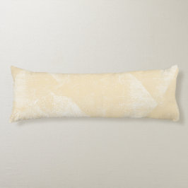 黄色の淡い色の幾何ミニマルインクのテクスチャ ボディピロー