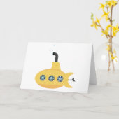 黄色の潜水艦 カード (黄色い花)