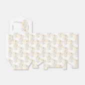 黄色の灰色の鳥感謝していあなたの結婚式の引き出物テントボックス フェイバーボックス (折り畳みなし)