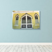 黄色の炎ジンジャーブレッド – Martha's Vinyard キャンバスプリント (インサイチュ (ウッドフロア))