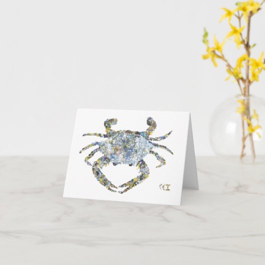 黄色の点 カード (黄色い花)