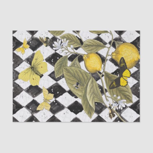 黄色の爆発ティッシュペーパー 薄葉紙 (正面)