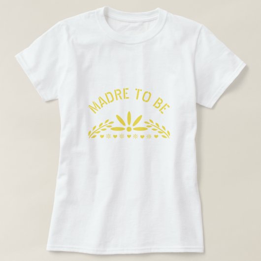 黄色の狂人のパペルピカドベビーシャワー Tシャツ (デザイン正面)