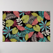 黄色の白いタータンチェックのテクスチャの背景。 ポスター (正面)