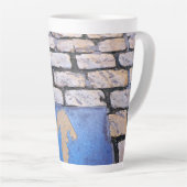 黄色の矢印 カフェラテマグ (右アングル)