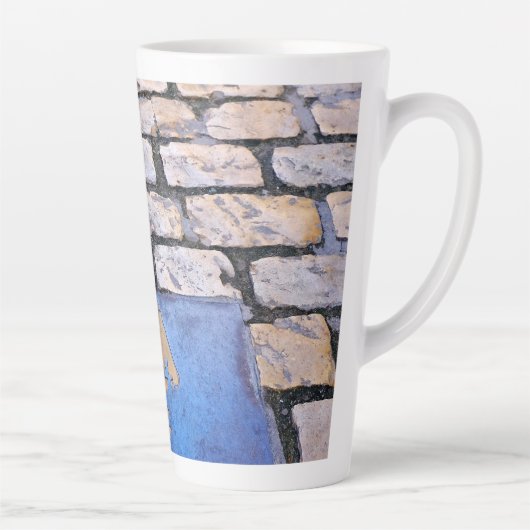 黄色の矢印 カフェラテマグ (右)