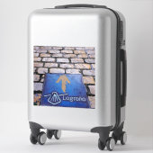 黄色の矢印 シール (スーツケース)