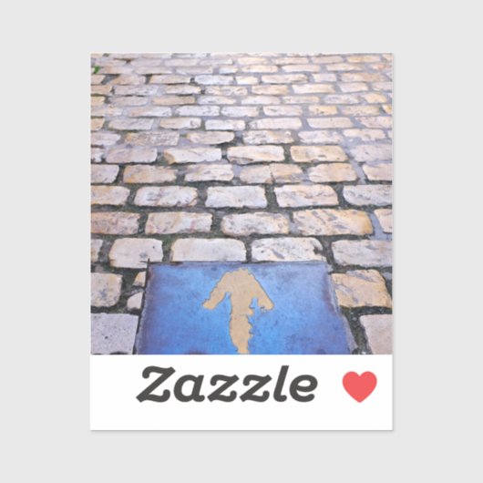 黄色の矢印 シール (シート)