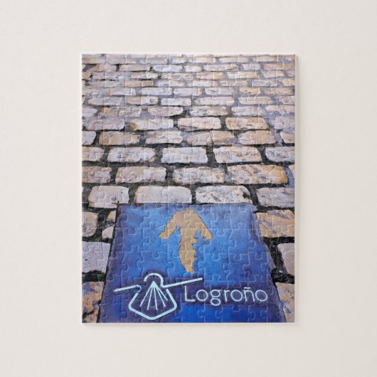 黄色の矢印 ジグソーパズル (縦)