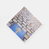 黄色の矢印 スタンダードランチョンナプキン (角)