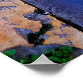 黄色の矢印 ポスター (角)