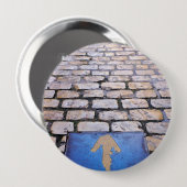 黄色の矢印 缶バッジ (正面&裏面)