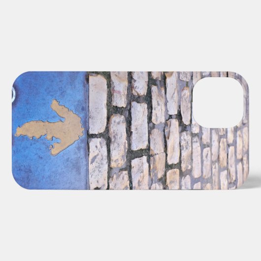 黄色の矢印 iPhoneケース (裏面横)