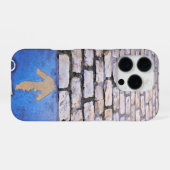 黄色の矢印 iPhoneケース (裏面横)