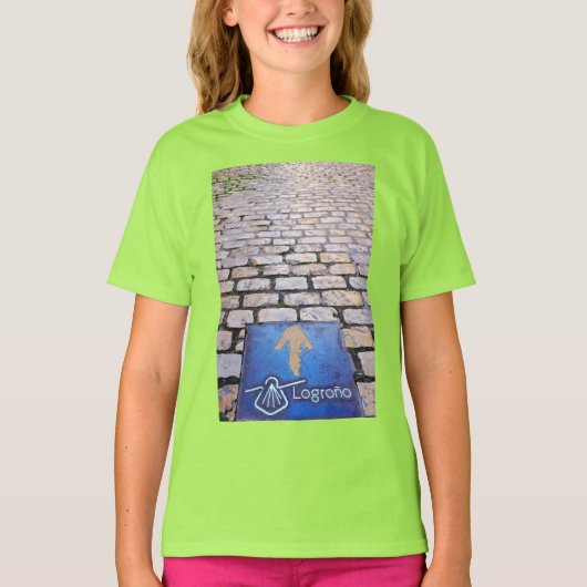 黄色の矢印 Tシャツ (正面)